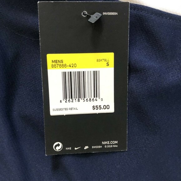 Nike Men's 'Elite Hyperlite' Basketball Jersey 867666-420 size S - Picture 3 of 7